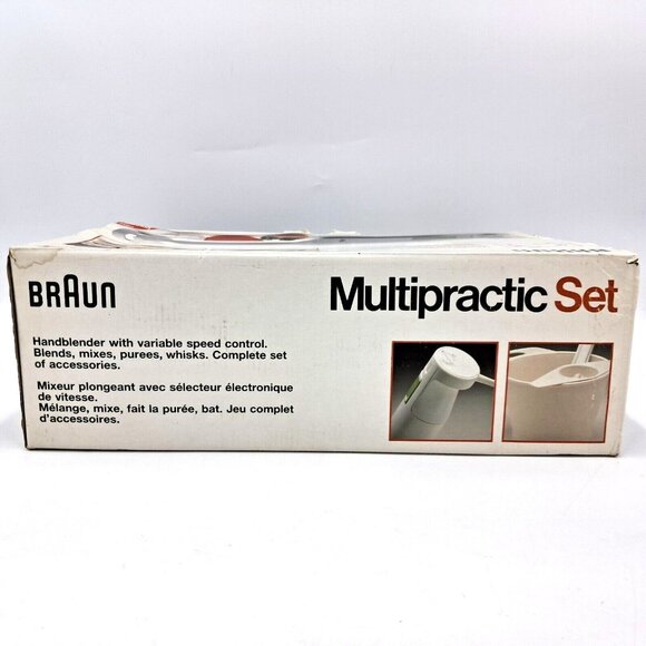 Braun Multipractic Set - MR700 - Type 4181 - Variable Speed- Complete Set - Picture 15 of 16